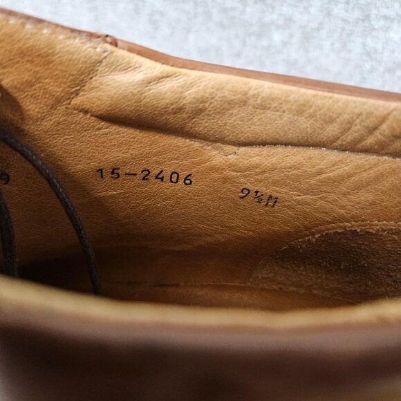 Johnston & Murphy Leather Cellini Chukka Boots Brown 9.5M - Picture 12 of 14